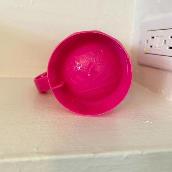 Vintage Walt Disney World Pink Plastic Cup Mickey Mouse Made in USA Super22 Mug - Picture 4 of 7